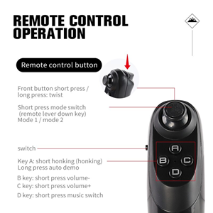  ماشین کنترلی شارژی دو حالته قرمز RC Car Remote Control Double-Sided 2.4G -اسباب بازی